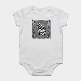 Optical Illusion - Visual Illusion Baby Bodysuit